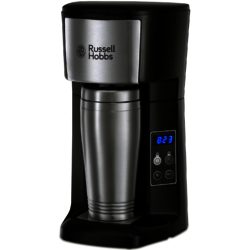 Russell Hobbs 22630 Brew & Go Coffee Machine in Stainless Steel with Black Accents